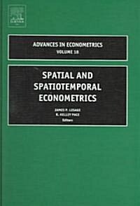 Spatial and Spatiotemporal Econometrics (Hardcover)