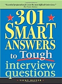 [중고] 301 Smart Answers to Tough Interview Questions (Paperback)