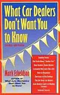 What Car Dealers Dont Want You to Know (Paperback, 3rd)