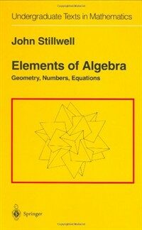 Elements of algebra : geometry, numbers, equations
