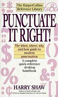 Punctuate It Right! (Paperback, 2nd, Reprint)