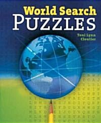 World Search Puzzles (Paperback, Spiral)