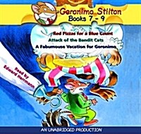 [중고] Geronimo Stilton: Books 7-9: #7: Red Pizzas for a Blue Count; #8: Attack of the Bandit Cats; #9: A Fabulous Vacation for Geronimo                 (Audio CD)