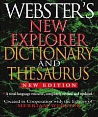 Websters New Explorer Dictionary And Thesaurus (Hardcover, New)