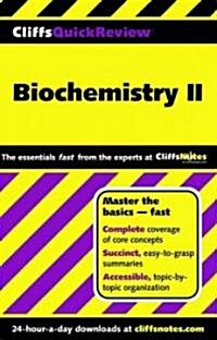 Cliffsquickreview Biochemistry II (Paperback)