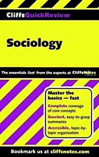 Cliffsquickreview Sociology (Paperback)