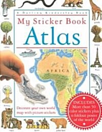 [중고] My Sticker Book Atlas (Paperback)
