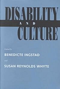 Disability and Culture (Paperback)
