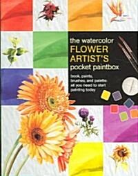 The Watercolor Flower Artists Pocket Paintbox (Hardcover, PCK)