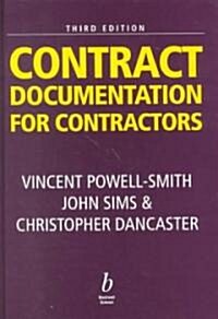 Contract Documentation for Contractors (Hardcover, 3rd)