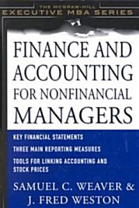 Finance & Acct Non-Finan Mgr (Hardcover)