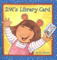 D.W.'s library card