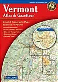 Vermont Atlas & Gazetteer (Paperback, 12)