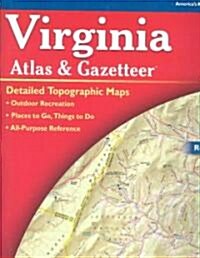 Virginia Atlas & Gazetteer (Paperback, 7)