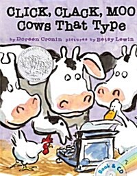 Click, Clack, Moo: Cows That Type (Paperback + CD)