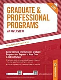 Graduate & Professional Programs: An Overview (Hardcover, 46, 2012)