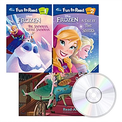 디즈니 캐릭터 세트 : Frozen (겨울왕국) (Book(3) + Audio CD(3) )