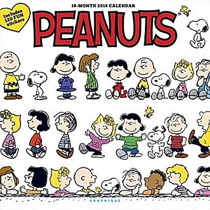 Peanuts Happiness Is 2018 Calendar (Calendar, Wall)