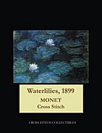 Waterlilies, 1899: Monet cross stitch pattern (Paperback)