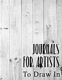 Journals for Artists to Draw in: Graph Paper Notebook (Paperback)
