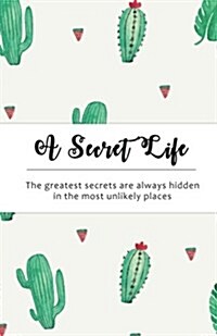 A Secret Life Cactus Design Internet Password Notebook (Paperback, NTB)