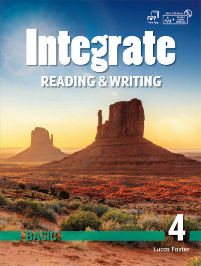 [중고] Integrate Reading & Writing Basic 4 (Student Book + Workbook + MP3 CD)