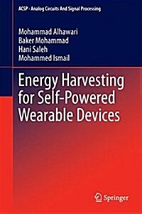 Energy Harvesting for Self-Powered Wearable Devices (Hardcover, 2018)