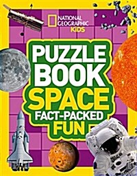 Puzzle Book Space : Brain-Tickling Quizzes, Sudokus, Crosswords and Wordsearches (Paperback)