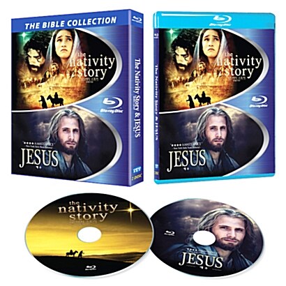 [중고] [블루레이] 예수 & 네티비티 스토리 : 더 바이블 합본팩 (2disc)