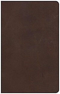 NKJV Ultrathin Reference Bible, Brown Genuine Leather, Indexed (Leather)