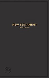 CSB Pocket New Testament with Psalms, Black Trade Paper (Paperback)