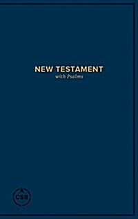 CSB Pocket New Testament with Psalms, Navy Trade Paper (Paperback)