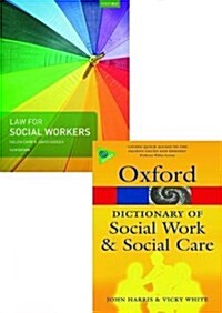 Law for Social Workers & a Dictionary of Social Work and Social Care Pack 2017 (Paperback)