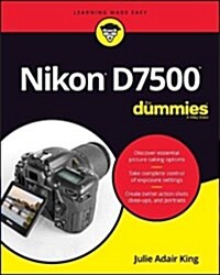 Nikon D7500 for Dummies (Paperback)