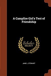 A Campfire Girls Test of Friendship (Paperback)