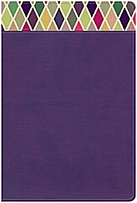 CSB Rainbow Study Bible, Purple Leathertouch (Imitation Leather)