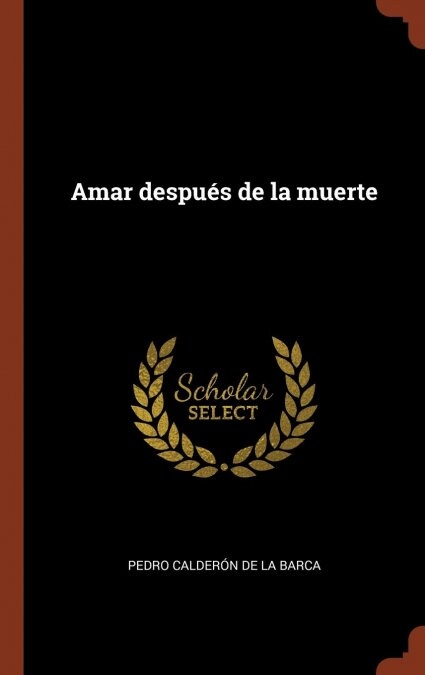 Amar despu? de la muerte (Hardcover)