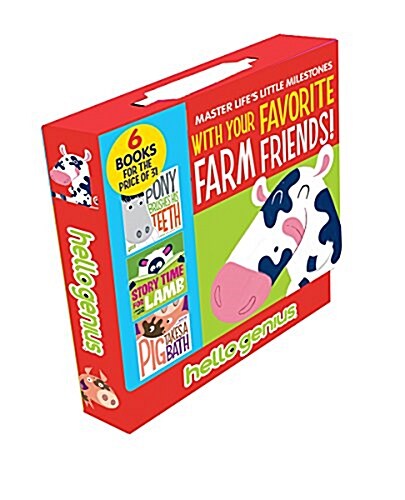 [중고] Hello Genius Favorite Farm Friends Box (Boxed Set)