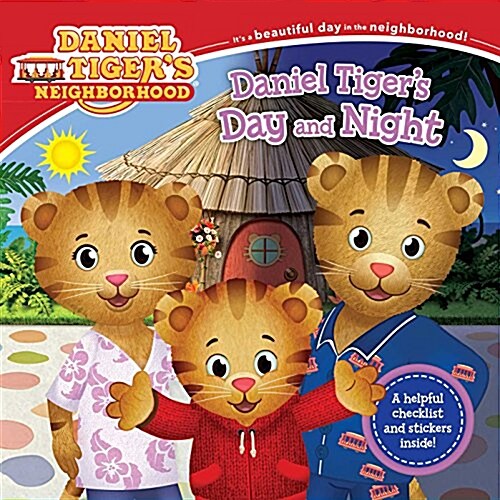 Daniel Tigers Day and Night [With Stickers] (Paperback)