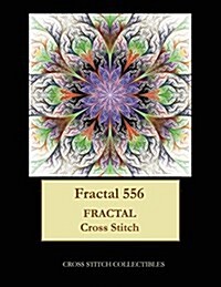 Fractal 556: Fractal Cross Stitch Pattern (Paperback)