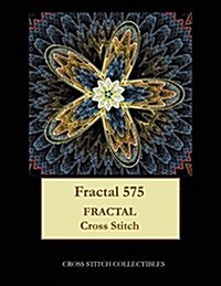 Fractal 575: Fractal Cross Stitch Pattern (Paperback)
