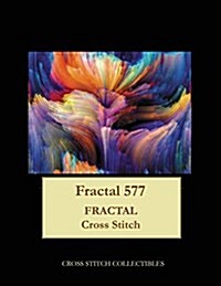 Fractal 577: Fractal Cross Stitch Pattern (Paperback)