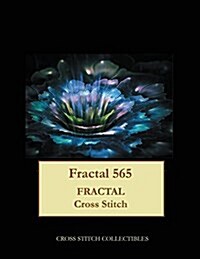 Fractal 565: Fractal Cross Stitch Pattern (Paperback)