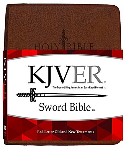 King James Version Easy Read Sword Value Thinline Bible Large Print Tan Ultrasoft (Imitation Leather, Large Print)