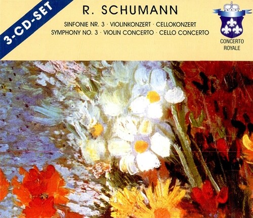 [수입] 슈만 : 바이올린 협주곡 & 첼로 협주곡 & 교향곡 3번 [3CD]