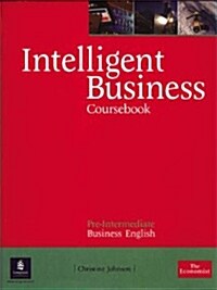 [중고] Intelligent Business: Pre-Intermediate Course Book (Paperback)