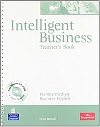 [중고] Intelligent Business Pre-Intermediate Teachers Book and Test Master CD-Rom Pack (Package)
