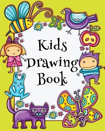 Kids Drawing Book: Blank Doodle Draw Sketch Book (Paperback)