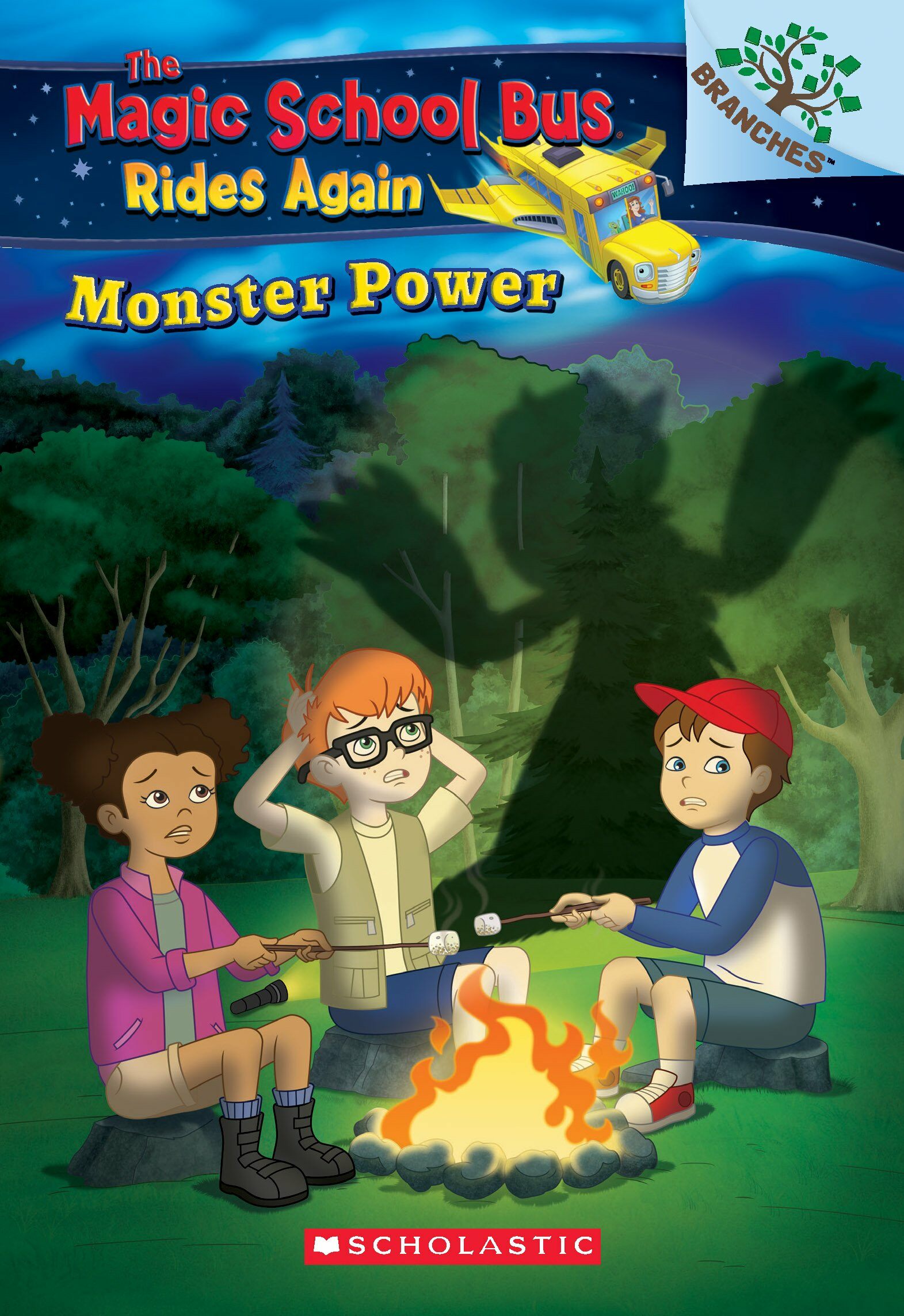 [중고] Magic School Bus Rides Again #2 : Monster Power (Paperback)