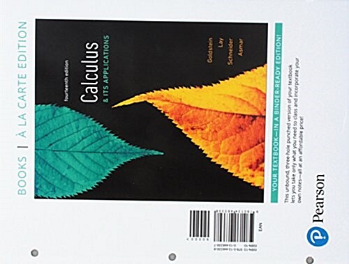 Calculus & Its Applications Books a la Carte Edition Plus Mylab Math with Pearson Etext -- 24-Month Access Card Package (Hardcover, 14)